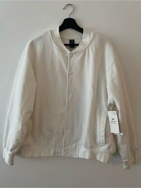 Cory Vines 100% Cotton Bomber Jacket Size M
